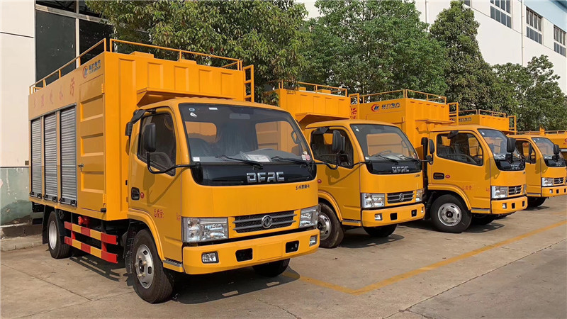 東風凱普特清洗吸污車配置全新國六朝柴發(fā)動機更方便、更快捷