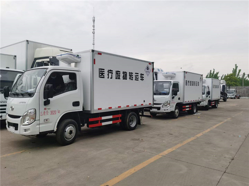 國六躍進醫(yī)療廢物轉(zhuǎn)運車